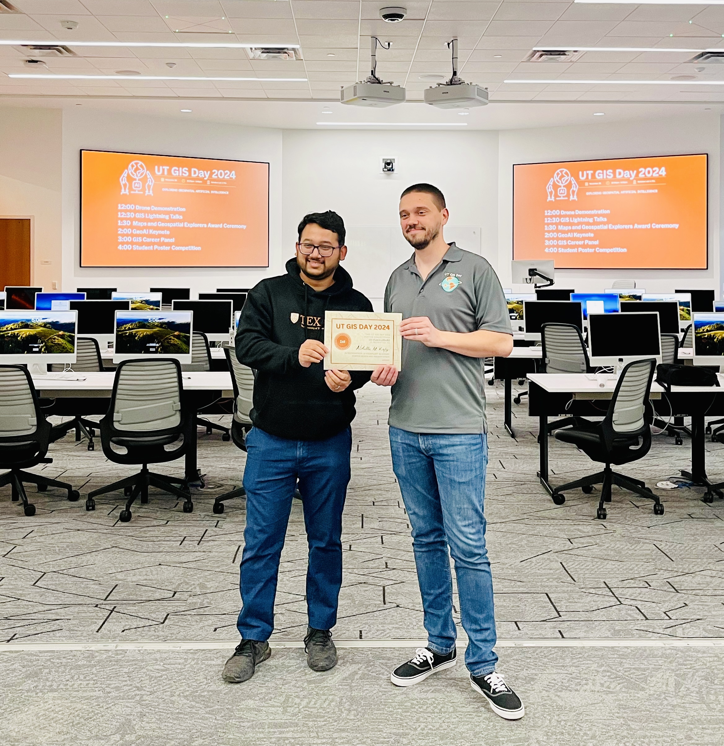 UT GIS Day — First Prize (photo 1)
